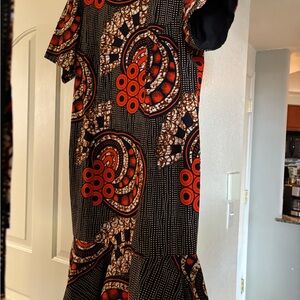 Vibrant Patterned Dress